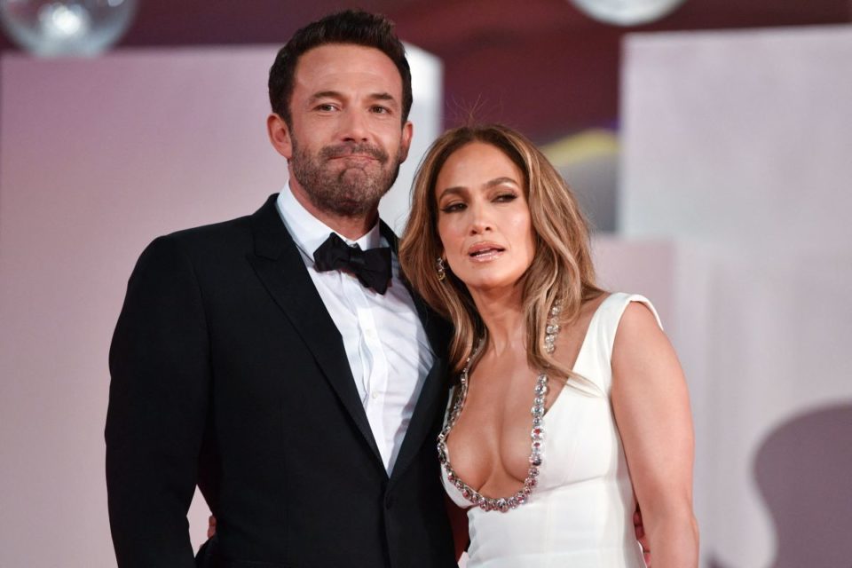 Ben Affleck y Jennifer López.