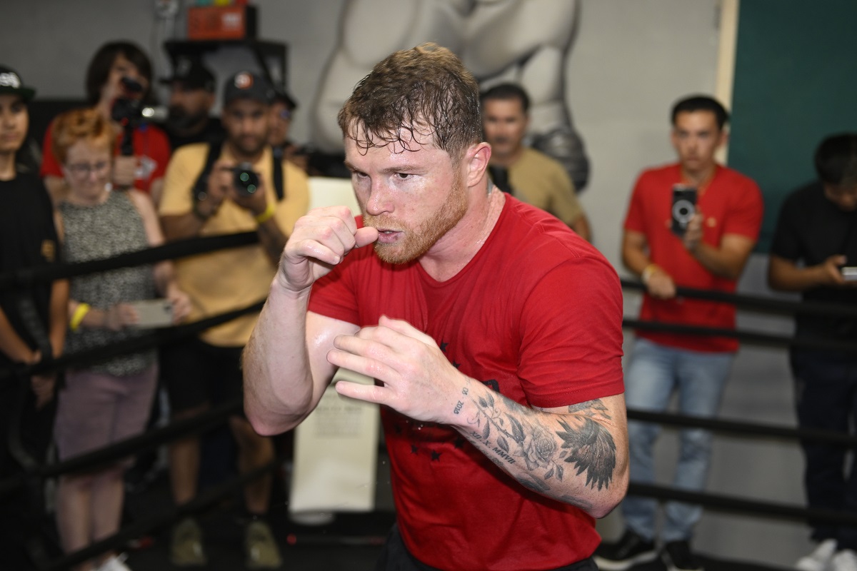 Canelo Álvarez está muy cerca de completar su preparación para enfrentar a Golovkin.