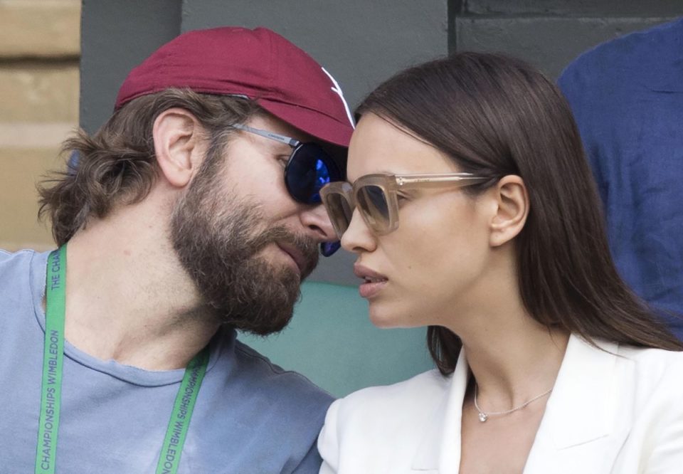 Irina Shayk y Bradley Cooper.