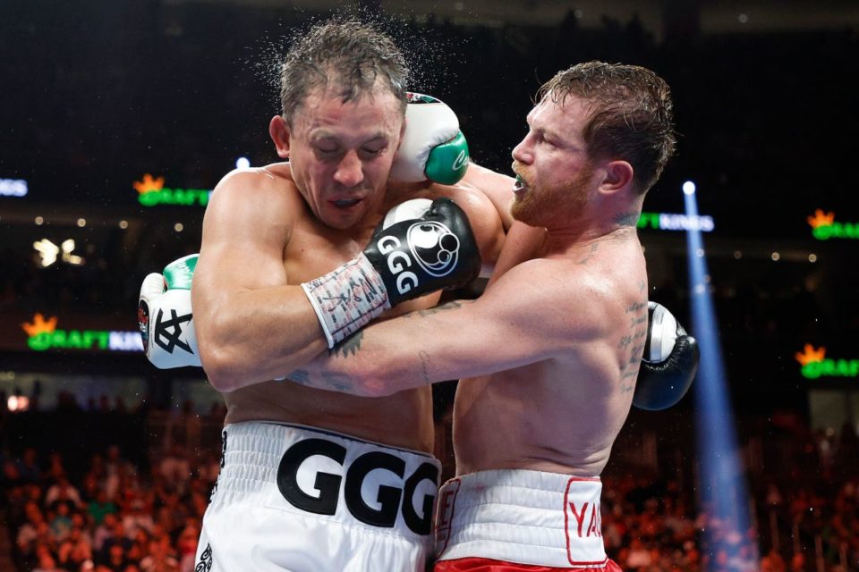 Golovkin (izquierda) y Canelo (derecha) se despidieron manifestando admiración mutua.