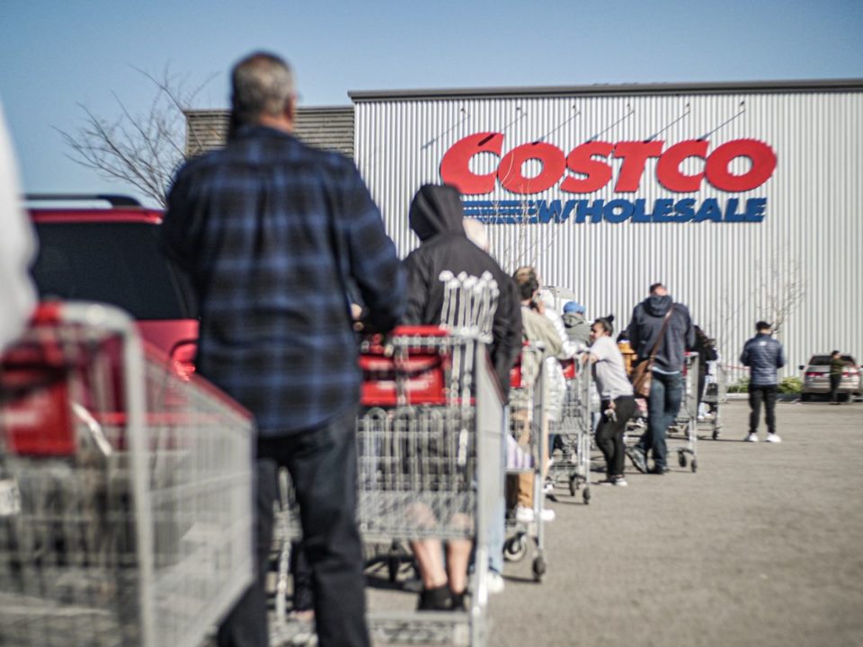 El lunes no sería el mejor día para hacer las compras en Costco.