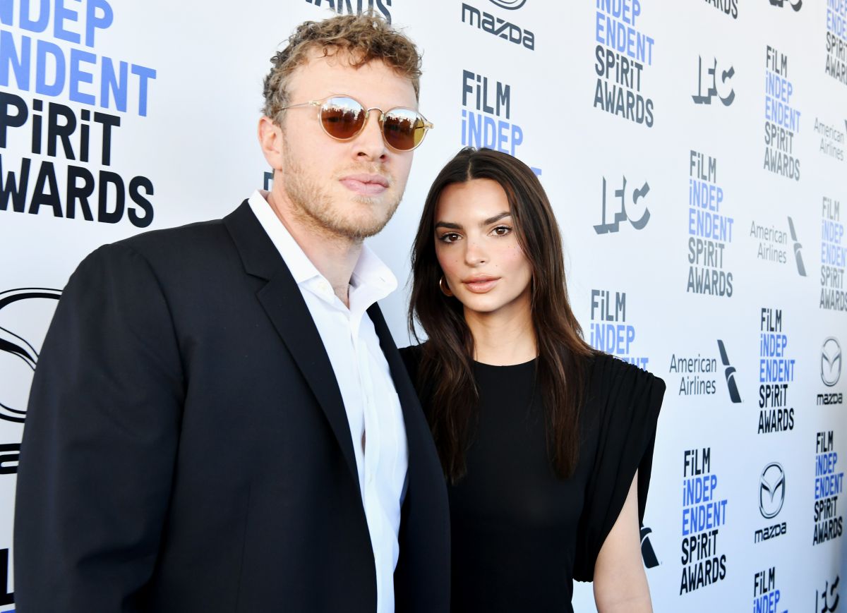 Sebastian Bear-McClard y Emily Ratajkowski.