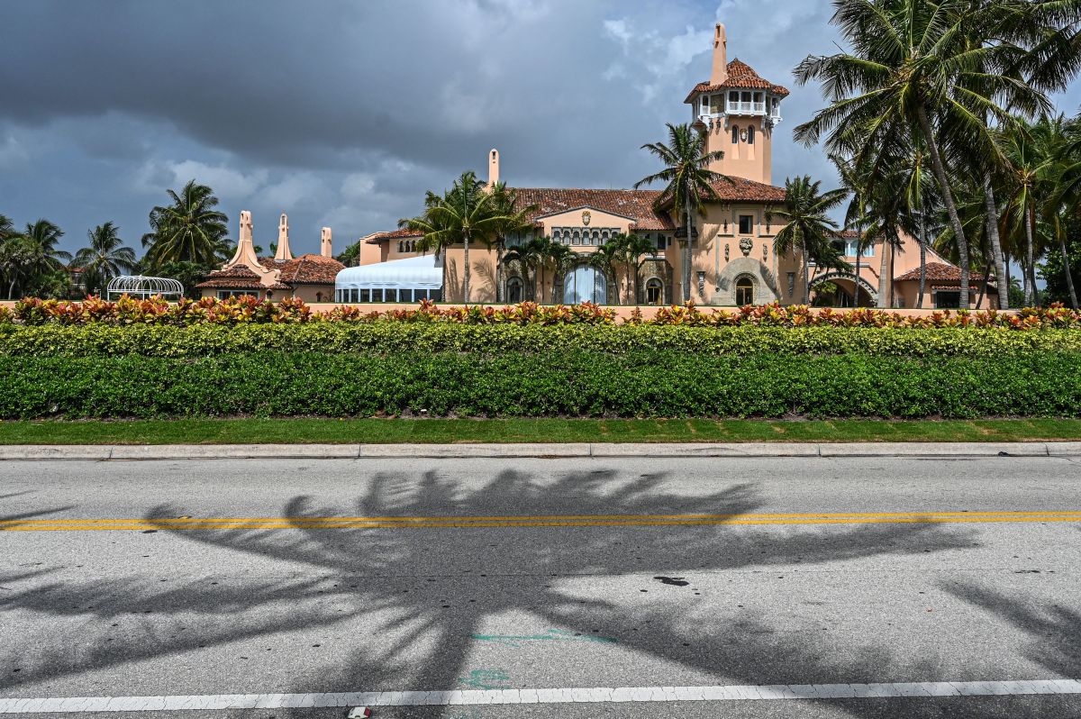 Residencia del expresidente Donald Trump en Mar-A-Lago, Palm Beach, Florida.