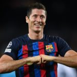 El FC Barcelona sigue utilizando la imagen de Robert Lewandowski para explotar sus ingresos.