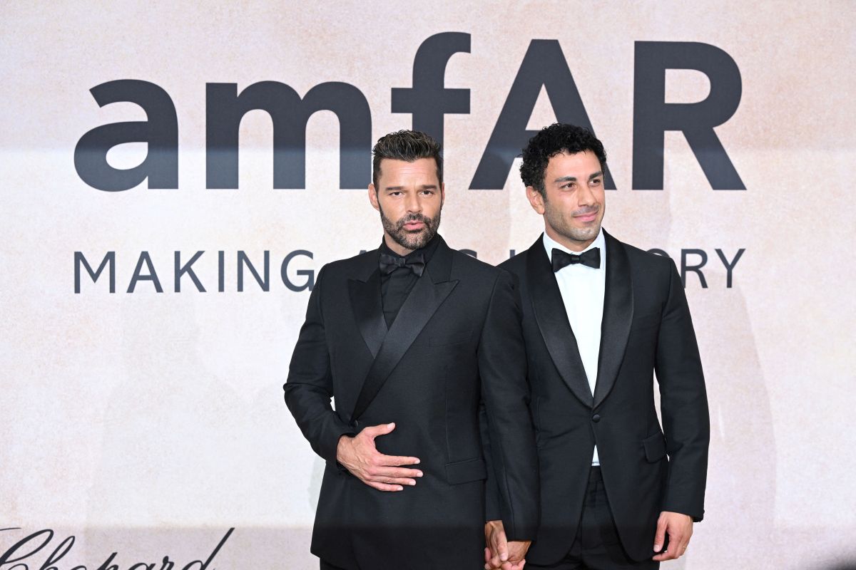 El cantante Ricky Martin junto a su pareja sentimental, Jwan Yosef.