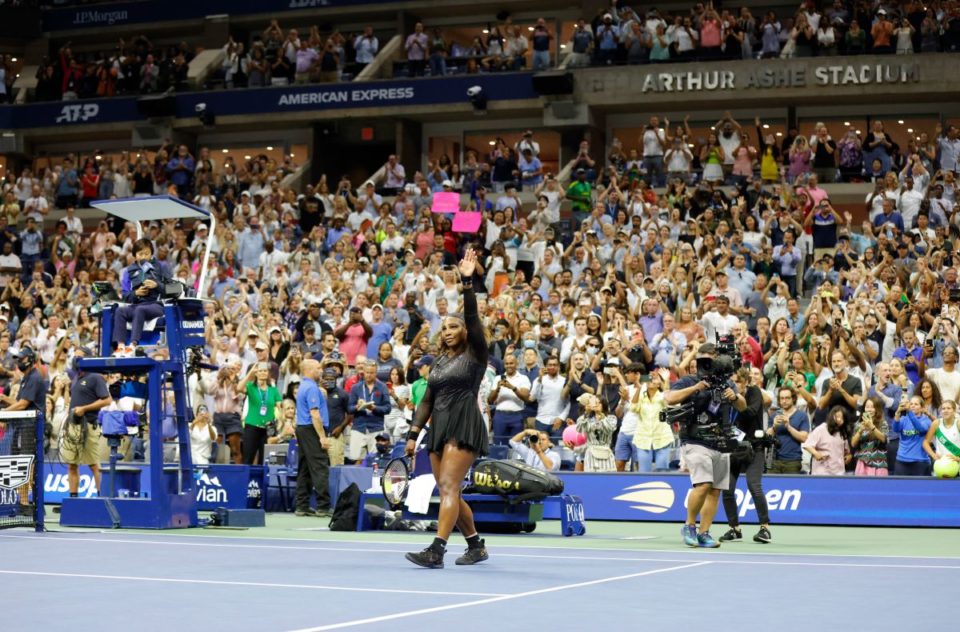 Serena Williams culmina su aventura final en el Abierto de Estados Unidos.