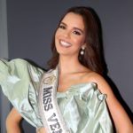 Amanda Dudamel, Miss Venezuela que se prepara para participar en Miss Universo.