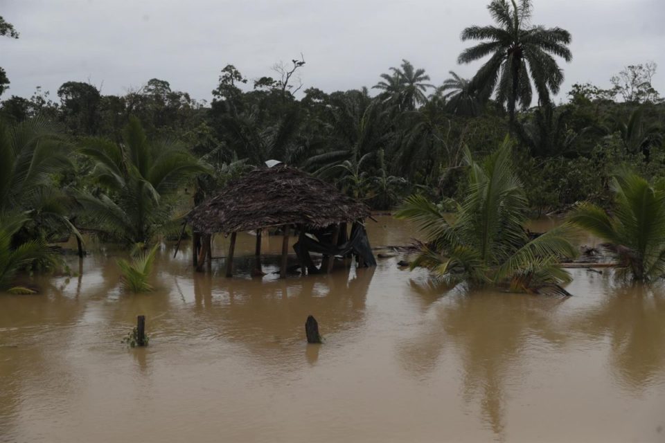 El ciclón Julia ha afectado fuertemente a Nicaragua.