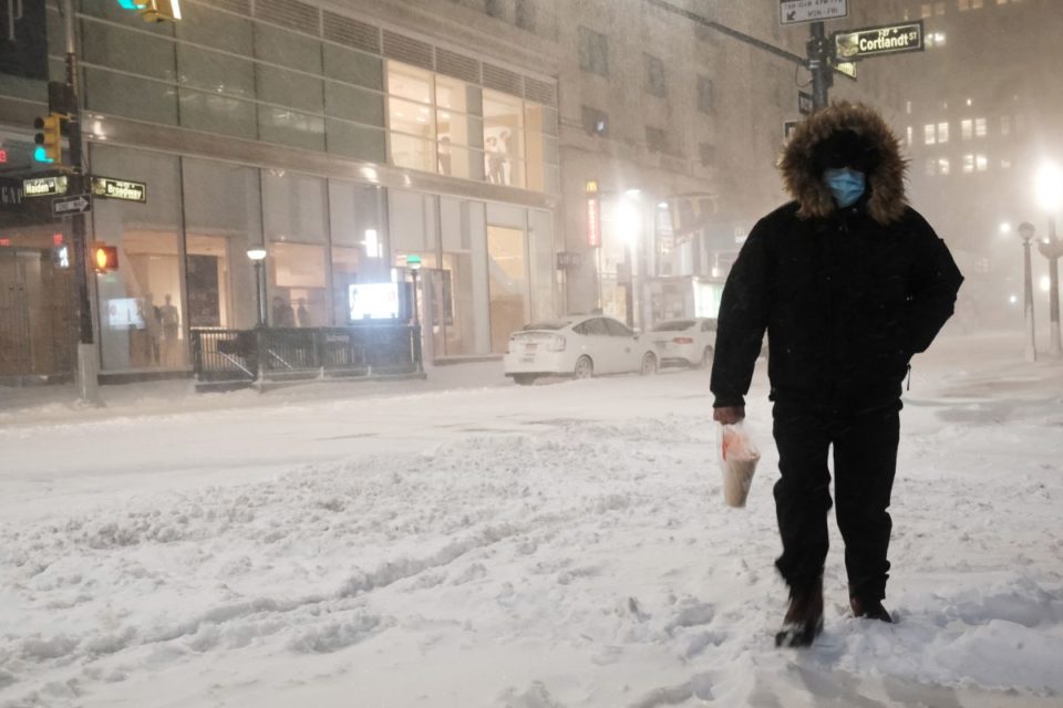 Se prevé mucha nieve en  Nueva York para este invierno.