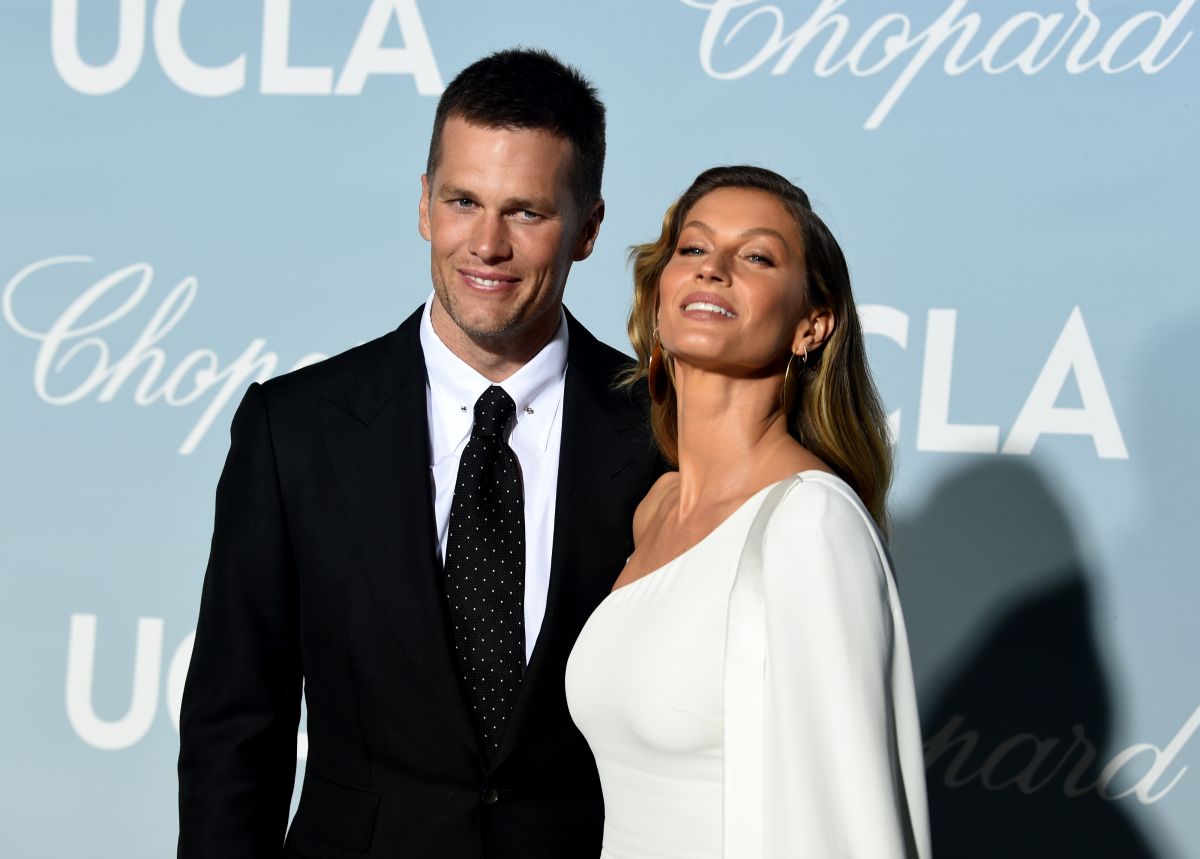 Tom Brady y Gisele Bündchen durante la alfombra roja del Science Gala en 2019.