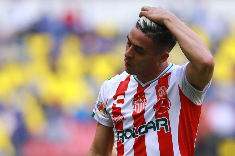 Brian Fernández jugó con el Necaxa en la temporada 2018-2019 de la Liga MX.