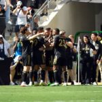 Cristian Arango anotó el primer gol para el LAFC.