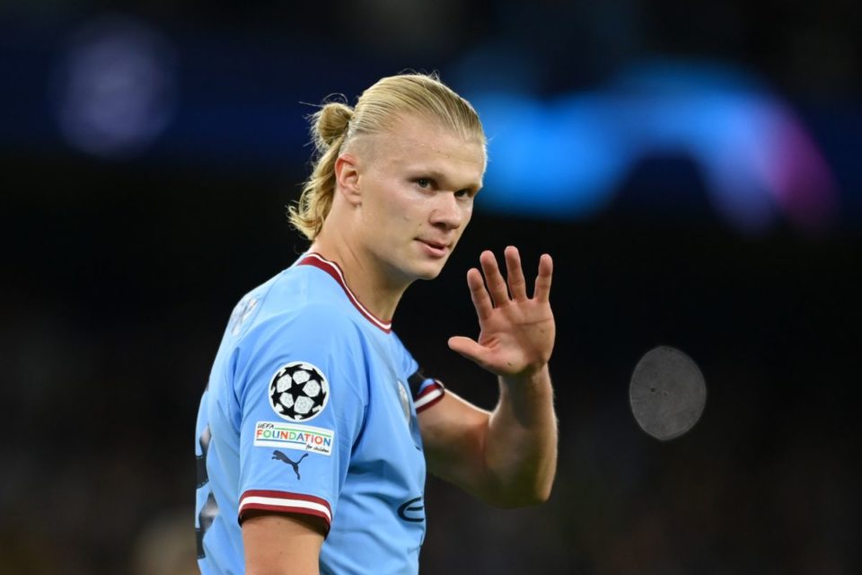 Erling Haaland está teniendo una extraordinaria temporada con el Manchester City.