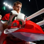 Canelo Álvarez durante su más reciente combate ante Gennady Golovkin.