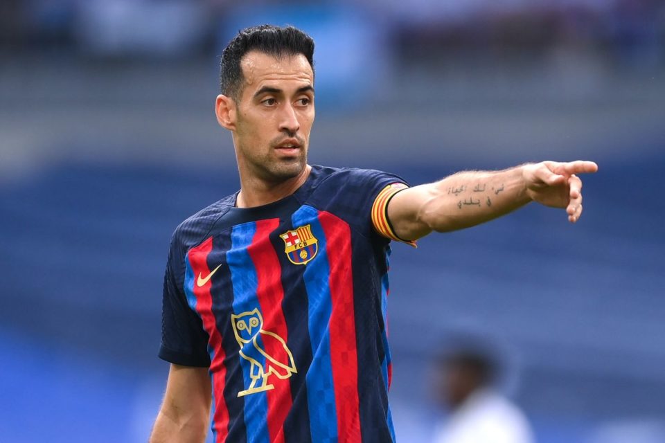 El primer capitan del Barcelona, Sergio Busquets, es uno de los señalados por el mal momento que atraviesa el equipo.