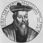 Retrato de Michel De Nostradamus.