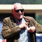 Dietrich Mateschitz, dueño de Red Bull, durante el Gran Premio de Austria de la Fórmula 1.