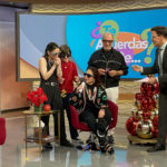 Gloria, Emilio, Emily y Sasha Estefan visitaron 'Despierta América'.