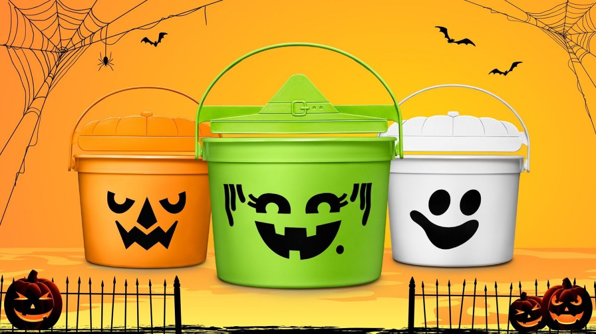 Los cubos de Halloween de McDonald's estan de regreso este año. 