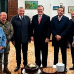 Adán Augusto celebra cumpleaños de Marcelo Ebrard