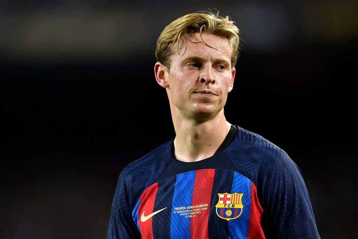 Frenkie De Jong llegó al Barcelona en verano de 2020.