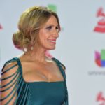 Lili Estefan llegó a una nueva edición de los Latin Grammys.