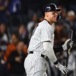 Aaron Judge durante la Serie de Campeonato ante Houston Astros.