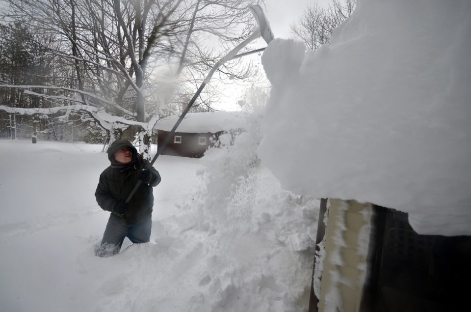 Una nevada similar a la de este año se registró en 2014 en Buffalo.