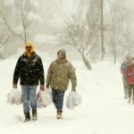 Una nevada en Buffalo, NY.