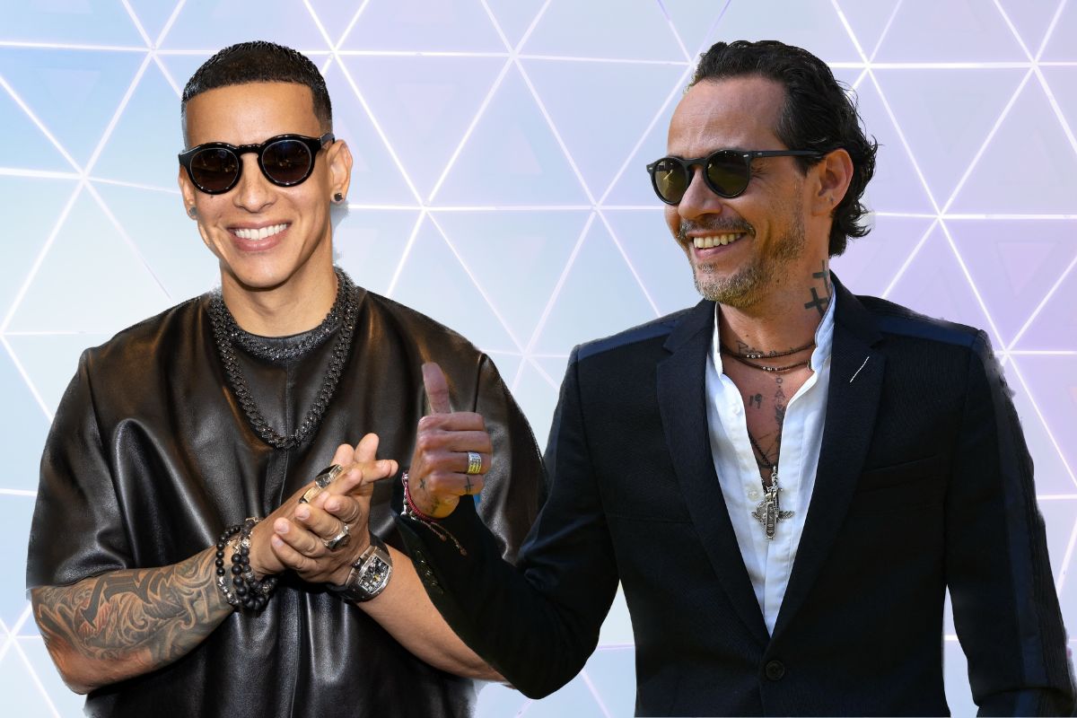 Daddy Yankee y Marc Anthony.