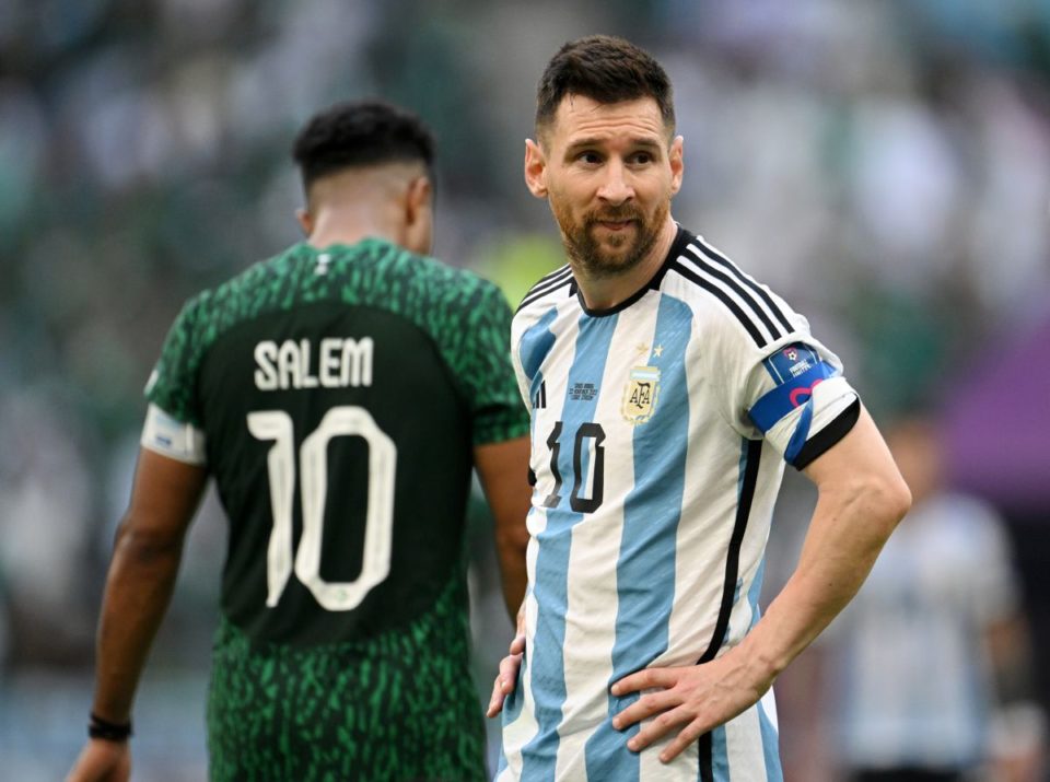 Leo Messi marcó gol por cuarto Mundial consecutivo.
