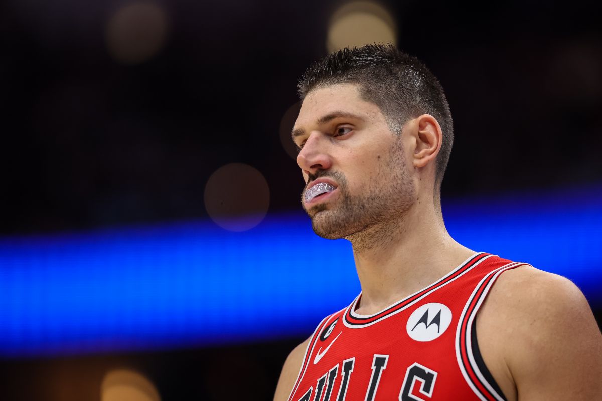 Nikola Vucevic durante un encuentro ante Washington Wizards.