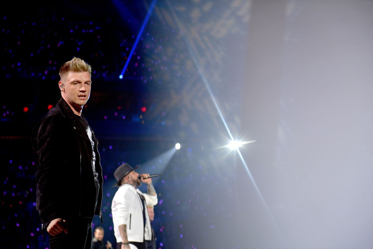 El cantante Nick Carter.