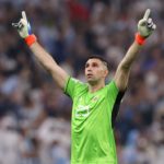 Emiliano 'Dibu' Martínez, portero de la selección de Argentina.