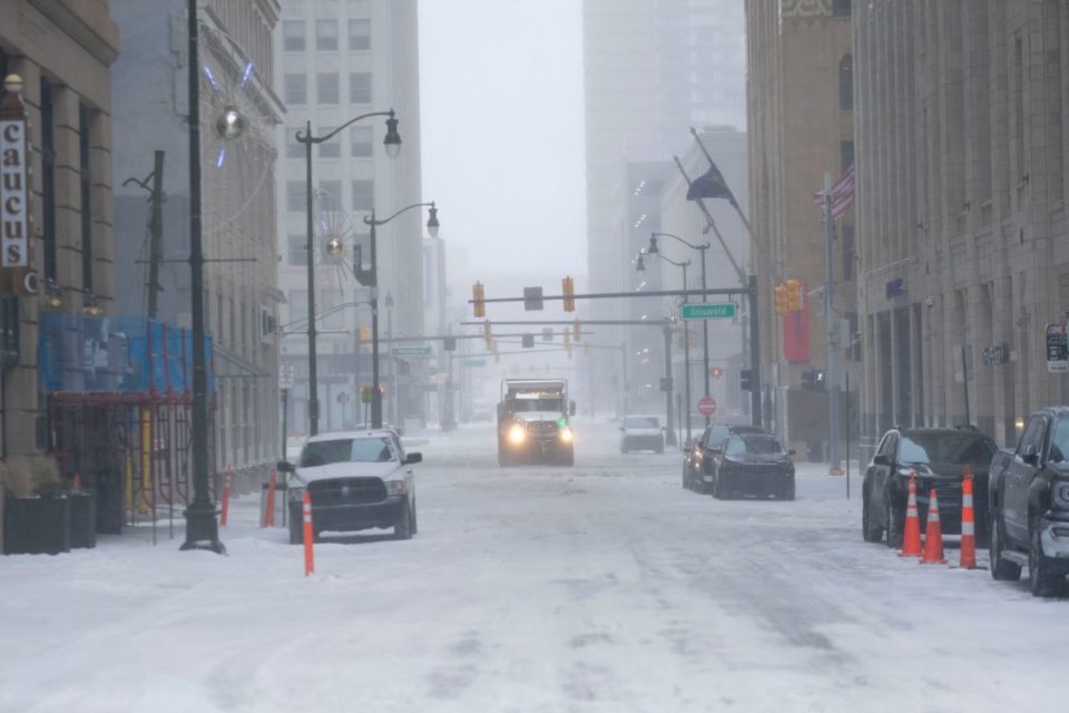 Más de 28 millones de personas se encuentran bajo alerta de tormenta de nieve.