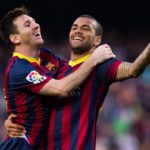 Messi y Dani Alves se entendían a la perfección en el FC Barcelona.