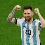 Messi anotó el primer gol de la final ante Francia.