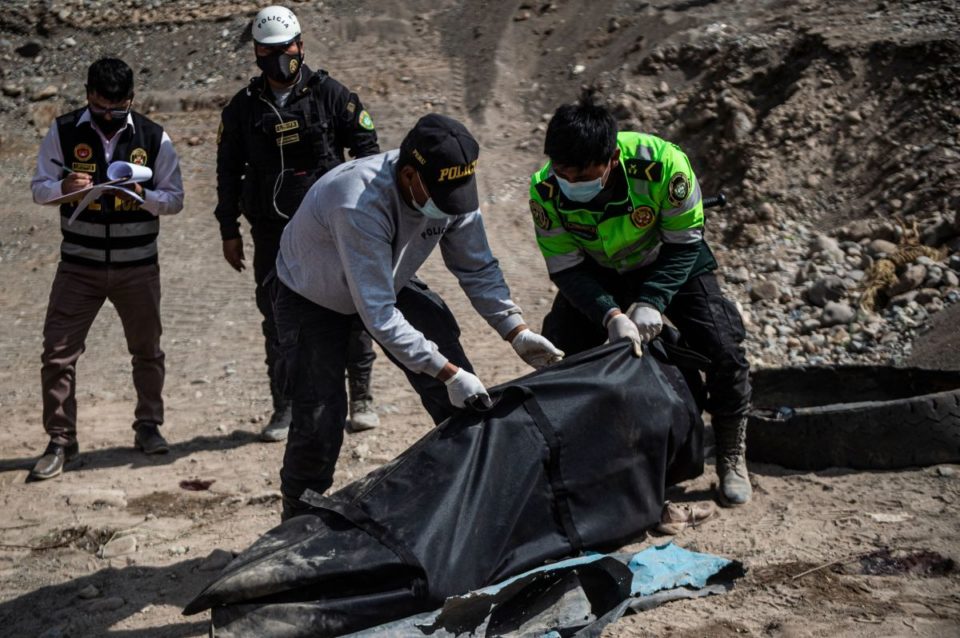 En el accidente murieron 25 personas.