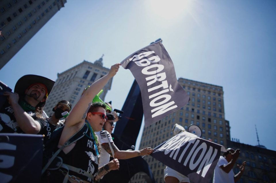 Marcha pro derecho al aborto, NYC junio 2022.