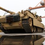 Tanques Abrams que Estados Unidos enviará a Ucrania.