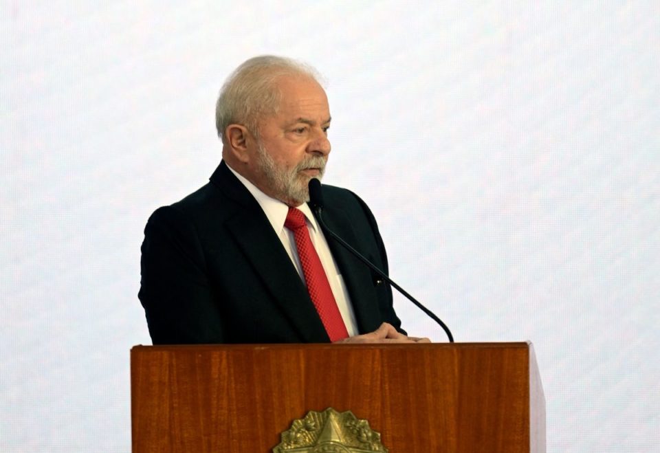 Luiz Inácio Lula da Silva, presidente de Brasil.