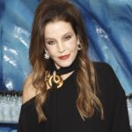 Lisa Marie Presley fue vista en la más reciente ceremonia de los Golden Globes.