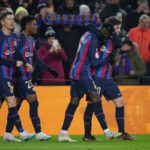 Además de haber marcado el gol, Dembélé fue la figura ofensiva del Barcelona