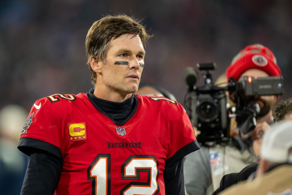 Tom Brady luego de un partido ante Seattle Seahawks.