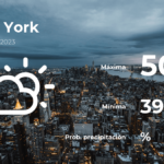 Pronóstico del clima en Nueva York para este sábado 28 de enero