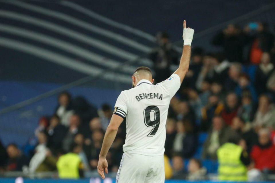 Benzema solo está por debajo de Cristiano Ronaldo en la tabla de goleadores del Real Madrid en LaLiga.