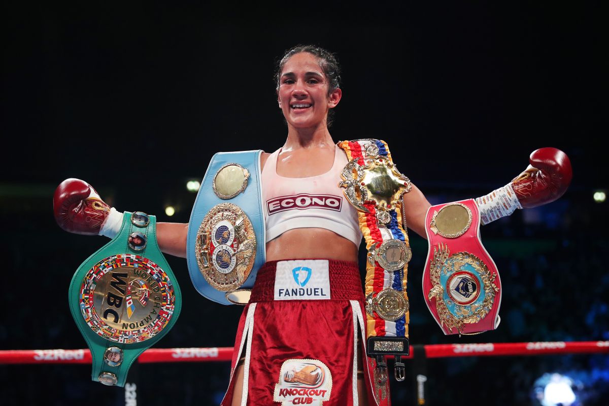 Amanda Serrano es la campeona indiscutida del peso pluma.