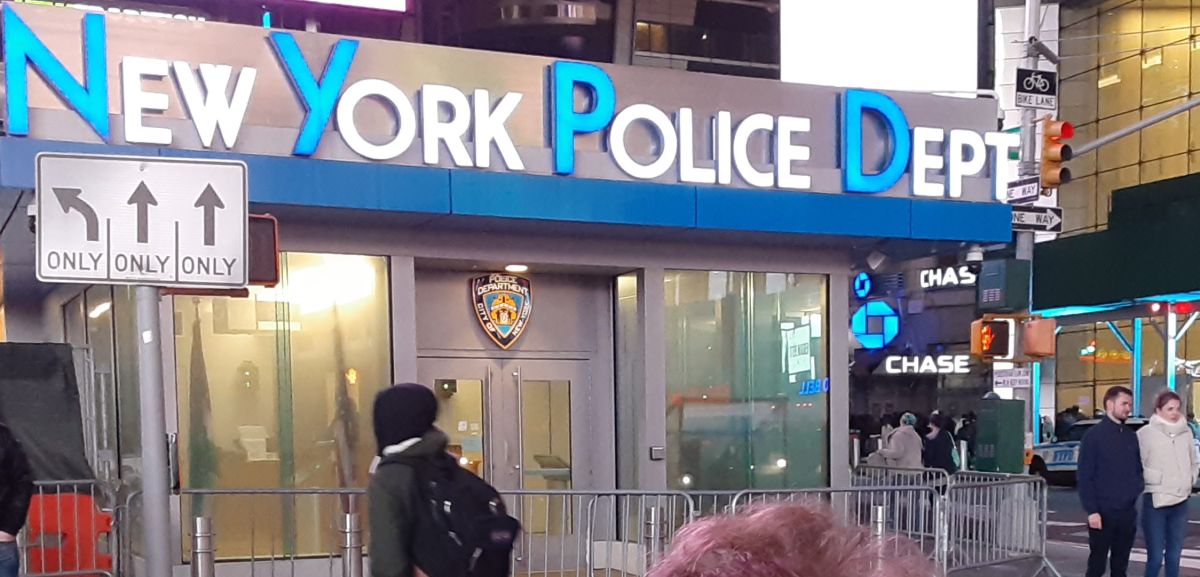 Comisaría NYPD en Times Square/Archivo.