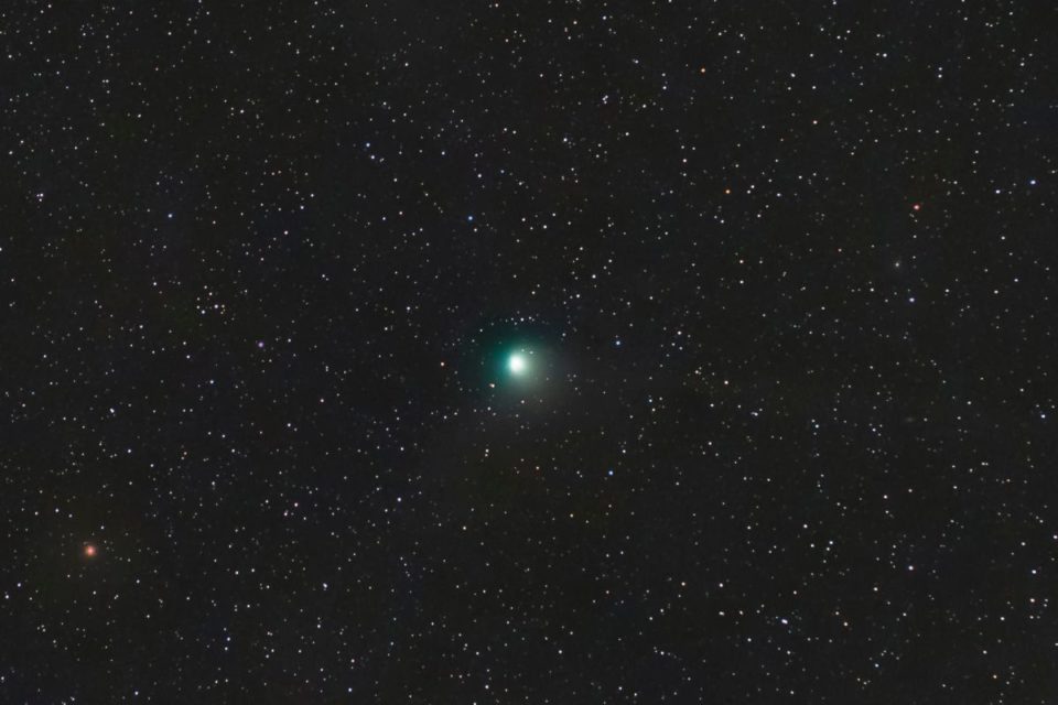 El cometa verde será visible en estos primeros días de febrero.
