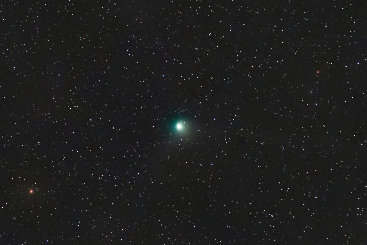 El cometa verde será visible en estos primeros días de febrero.